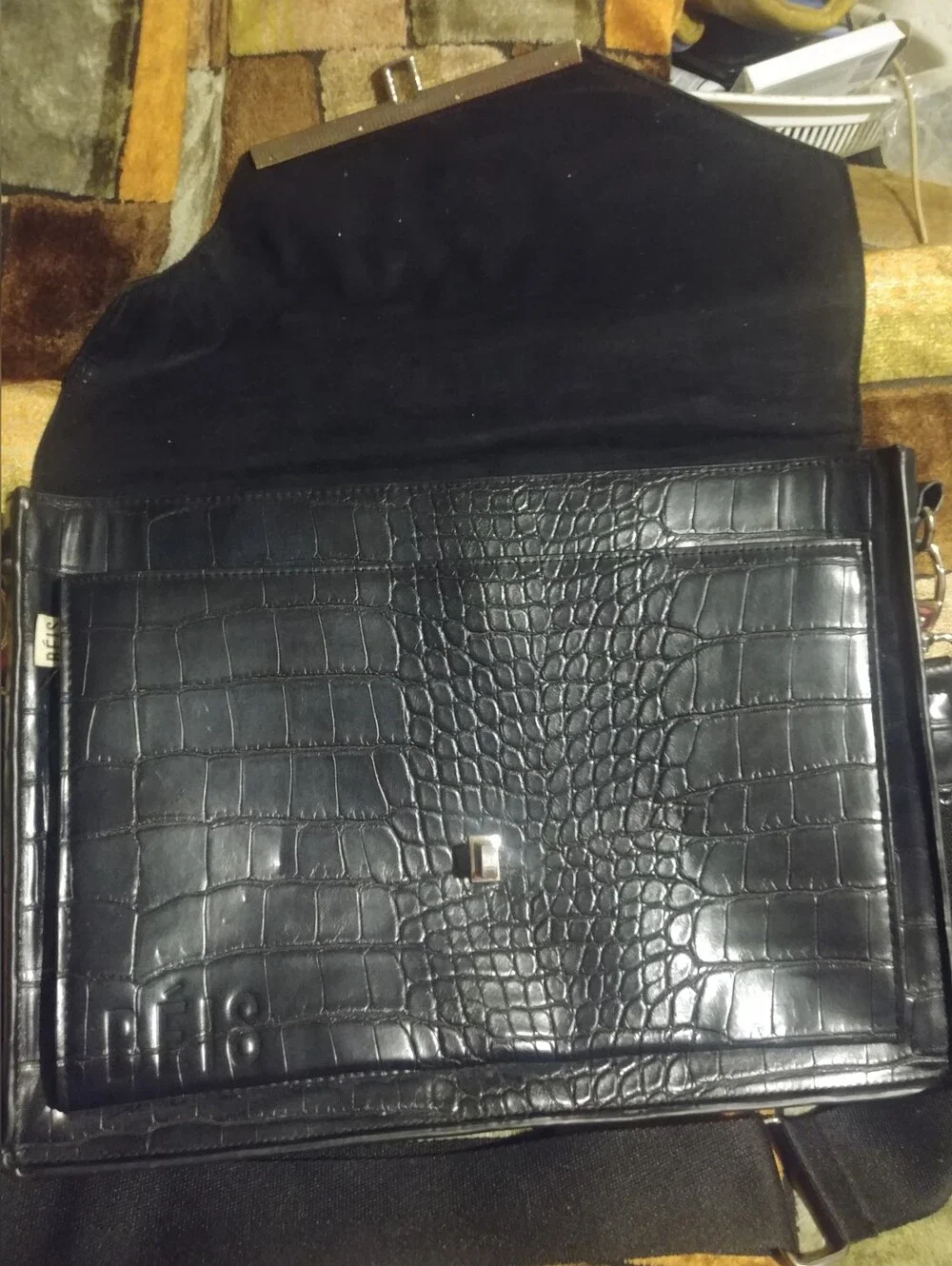 Beis Laptop Leather Bag